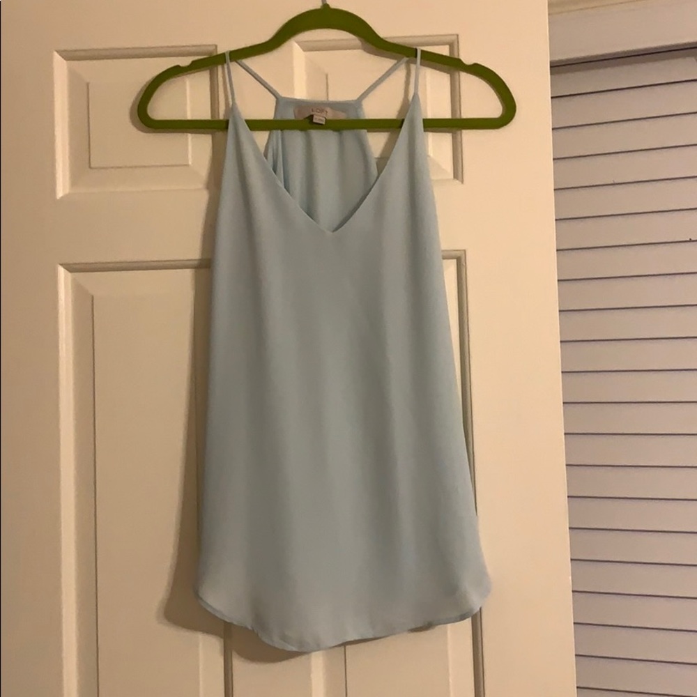 Loft v neck tank